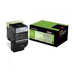 TONER LEXMARK 70C2HK0 702HK ORIGINALE 4000COPIE