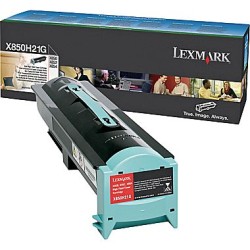 TONER LEXMARK X850H21G NERO ORIGINALE 30000 COPIE