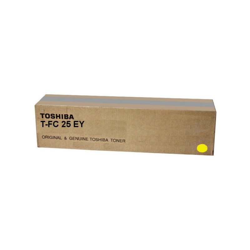 TONER TOSHIBA T-FC25EY YELLOW 26800COPIE ORIGINALE 6AJ00000081