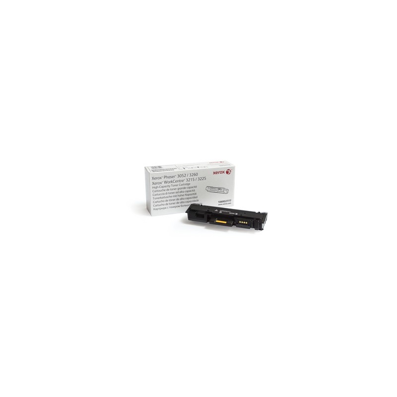 TONER XEROX WORK CENTRE 3225 ORIGINALE 106R02777 NERO 3000COPIE