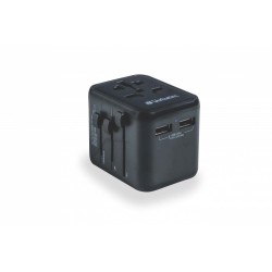 VERBATIM Adattatore da Viaggio Universale 2 porte USB-A 49543 T.-Code: 85366990 EAN Code 0023942495437