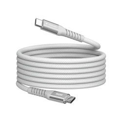 VERBATIM Cavo Magnetico Sync & Charge - 60W Da USB-C a USB-C | 120 cm Grigio 31850 T.-Code: 85444290 EAN Code 0023942318507