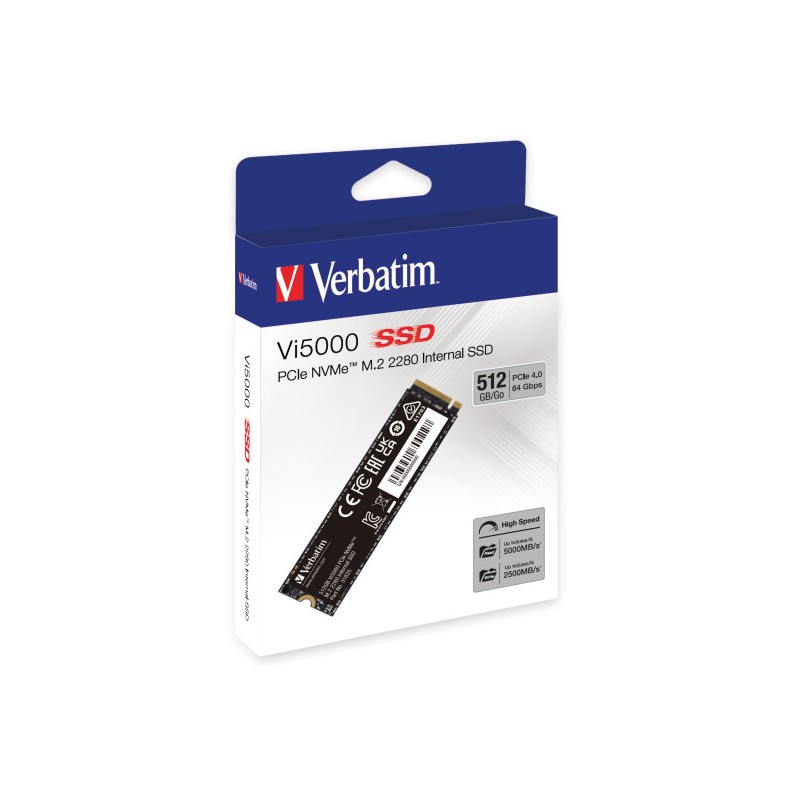 VERBATIM SSD VI3000 PCIE NVME M2 512 Gb 49374
