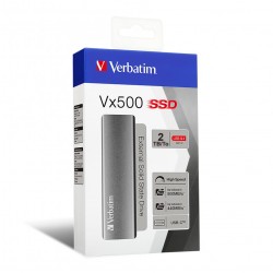 VERBATIM SSD VX500 EXT USB 3.1 G2 2TB COD 47454  EAN 0023942474548