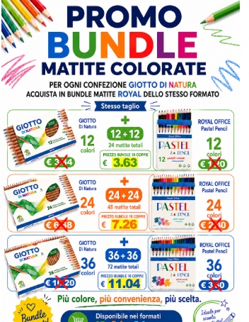 Promo Bundle Matite Colorate