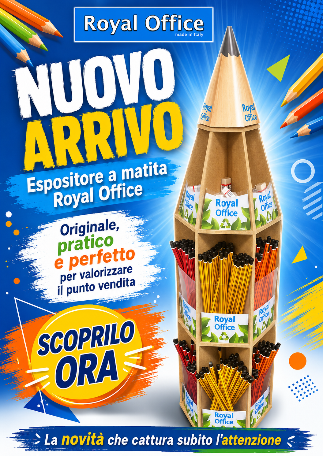 ESPOSITORE GIREVOLE ROYAL